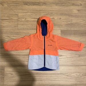 COLUMBIA
YOUTH RAINZILLA II JACKET hot coral / snowdrift 2T unisex